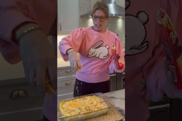 Ham and Cheese Casserole RECIPE on dinnerin321.com #dinner #pasta #easyrecipe #ham #recipe #cheese