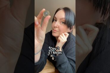 Day 2 of £1 meals #foodchallenge #budget #cheapmeals #costofliving #pizza