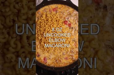 🧀 EASY Italian Mac & Cheese Dinner in Minutes! #shorts