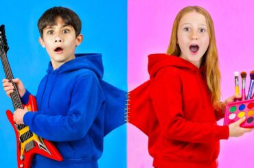 Nastya teaches children to be friendly