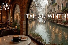 Italian Music for Romantic Winter Evenings - Relaxing Sounds | Perfect Italy Music in Coffee Shop