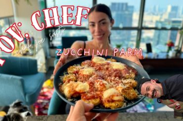 POV Chef: Zucchini Parmesan with Joe Sasto 🧀🔥 | Easy Italian Recipe