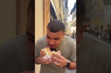 trying the best foods in Florence, Italy 🇮🇹#Wolfiee #shorts