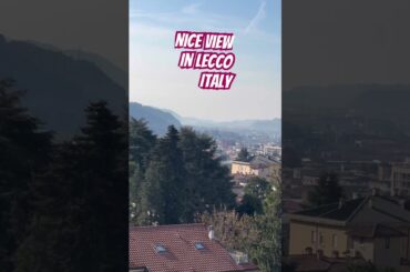 Lecco lake in italy #foodblogger #sushilife #food