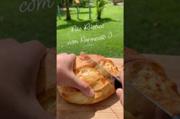 Pão de Fermentação Natural - com longa maturação #cooking #italy #bread #fermentation #food