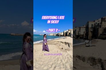 Sicilian cuisine continues to impress🐙👌🏻🍕 #sicily #italy #sicilian #foodie #travel