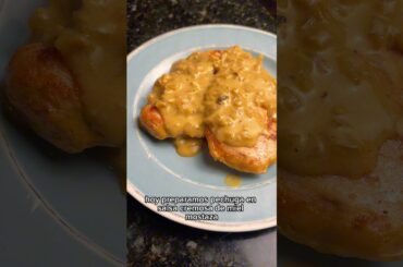 PECHUGA MIEL MOSTAZA 🫶🏻 #receta #cocinaconsabor #recetas #foodie #foodies #recipe #recipes #pollo