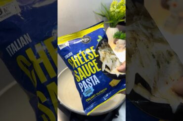 😋 Yu Cheese Sauce Pasta 🍝😱 #asmr #food #pasta #cooking #cheese #shortsfeed #shorts #ytshorts