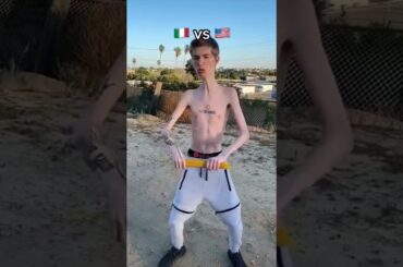 ITALY VS USA Food Face _Off 😂#shorts