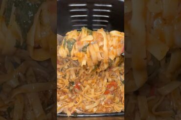 Air Fryer Creamy Mushroom Pasta #food #foodlover #foodshorts #cooking #recipe