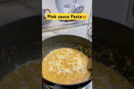 5-minute pink sauce pasta that's actually healthy #shorts #cooking #recipe