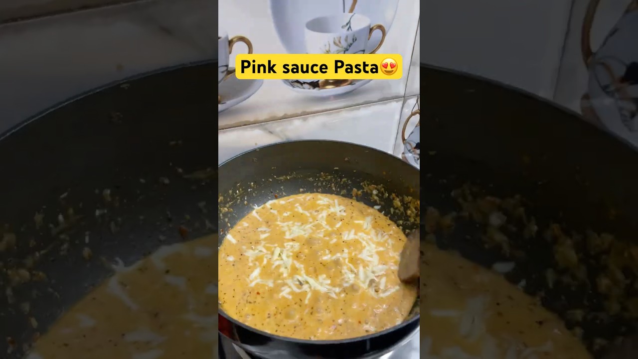 5-minute pink sauce pasta that’s actually healthy #shorts #cooking #recipe 5-minute pink sauce pasta that's actually healthy #shorts #cooking #recipe