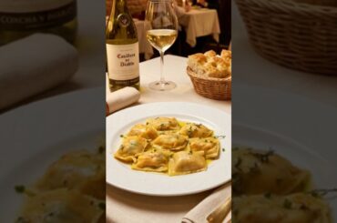 Ravioli de salmão 🐟 #ravioli #salmao #salmon #seafood