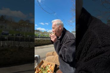 This pizza was incredible! 🍕 #michaelbarrymore