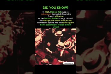 They Actually Did This at an Italian Festival in 1926 #history #italy #shorts