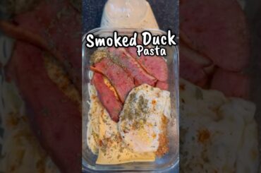 Resepi mudah creamy carbonara pasta with smoked duck. #malaysia #cooking #masaklagi #food #italian