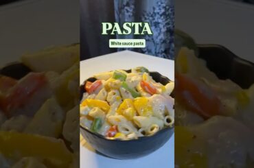 White sauce pasta recipe!#viral#italian#pasta#foodie#cooking#music#trending#easyrecipe#explore#fyppp
