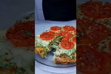 Potato Tuna Pizza Omelette #shorts