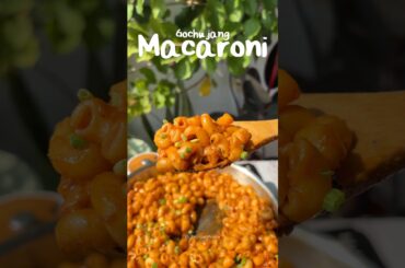 Gochujang Macaroni #shorts #youtubeshorts #shortsfeed