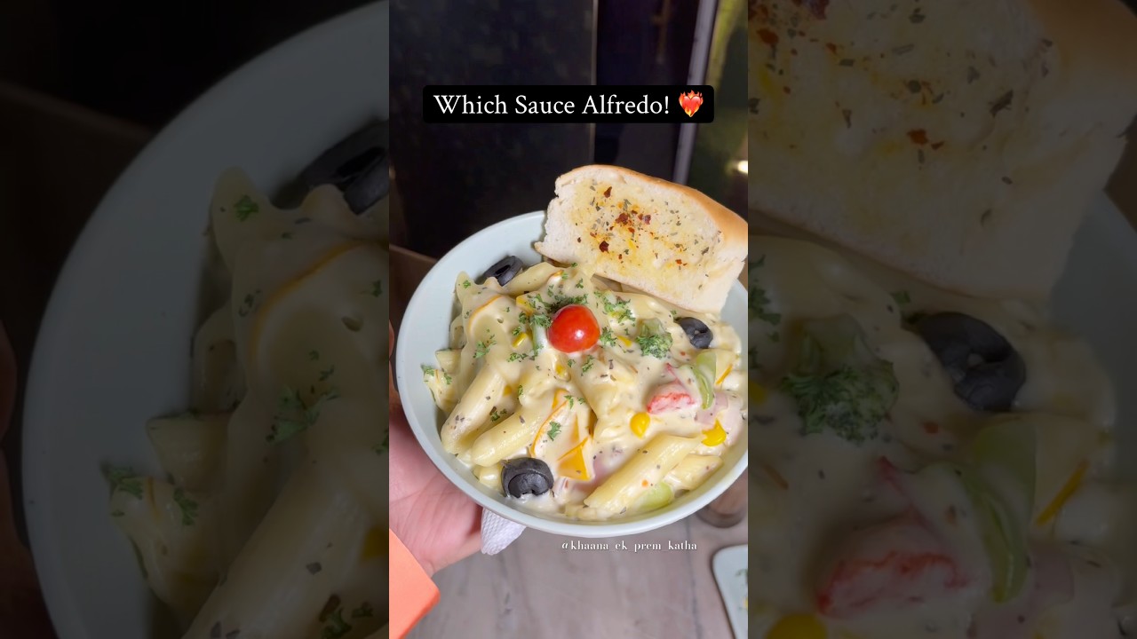 White Sauce Pasta Recipe! 🥰 #pasta #pastarecipe #trending #streetfoodindia #explore #italian #yum White Sauce Pasta Recipe! 🥰 #pasta #pastarecipe #trending #streetfoodindia #explore #italian #yum