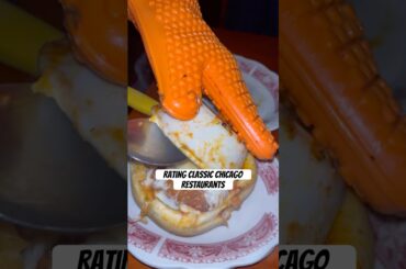 Rating Classic Chicago restaurants🔥#chicago #chicagofood #pizza #thingstodoinchicago #food