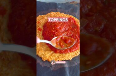 Pizza en masa de pollo 12 min en airfryer #pizza#recetas #pollo #recetasfaciles #airfryer