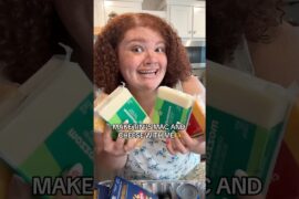 making Tini’s mac and cheese and cant believe i forgot this😭..