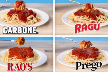 Pro Chefs Blind Taste Test Every Marinara Sauce | The Taste Panel | Epicurious