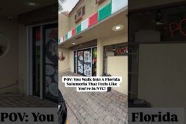 POV: Walking into an Italian salumeria in Florida that looks like NYC! #salumeria #italianfood