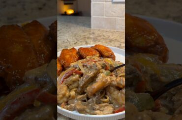 Rasta Pasta Recipe 🍝🍤  #fyee #fyp  #foodie #pasta #recipe #foru