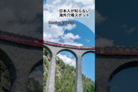 旅 🇨🇭 🇮🇹 登山不要でアルプス越え！絶景と美食を味わう「のんびり極上鉄道旅」| スイス⇔イタリア ベルニナ特急