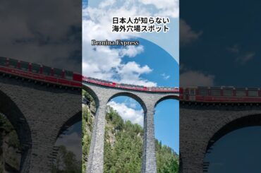 旅 🇨🇭 🇮🇹 登山不要でアルプス越え！絶景と美食を味わう「のんびり極上鉄道旅」| スイス⇔イタリア ベルニナ特急