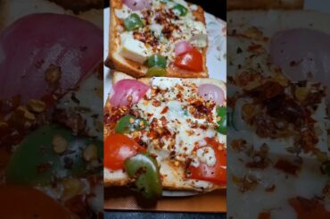 Quick And Easy Bread Pizza | Bread Pizza Recipe | Tawa Pizza | No Oven #shorts #trending #ytshorts