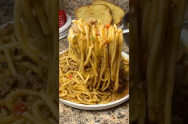 This viral Dirty Spaghetti was absolute 🔥🔥🔥 It is a MUST TRY! #spaghetti #pasta