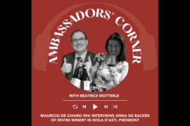 Ep. 2655 Mauricio De Chiaro IWA interviews Anna De Backer of IDivini winery in Isola d'Asti, Pied...