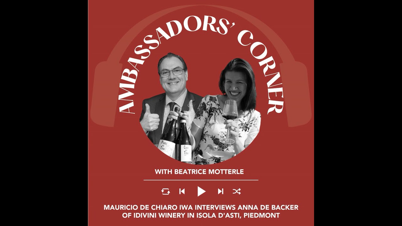 Ep. 2655 Mauricio De Chiaro IWA interviews Anna De Backer of IDivini winery in Isola d’Asti, Pied… Ep. 2655 Mauricio De Chiaro IWA interviews Anna De Backer of IDivini winery in Isola d'Asti, Pied...