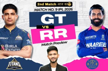 GT vs RR | Match Prediction | IPL 2026 | Match - 9 | Today Match Prediction | GT vs RR 2026