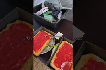 A little lunch rush at the market 🍕🍕  #pizza #food #farmersmarket