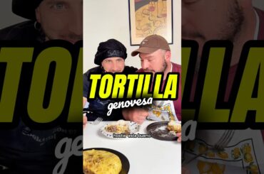 TORTILLA DE RAGÚ GENOVESE🥩🧅 #fusion #tortilla #italia #españa #carne #ragu