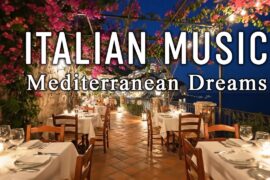 The Best 🇮🇹 Italian Music🎶 Italian Vibes 🍋 1+ Hour Scenic Amalfi Coast & Lake Como Relaxation 4K