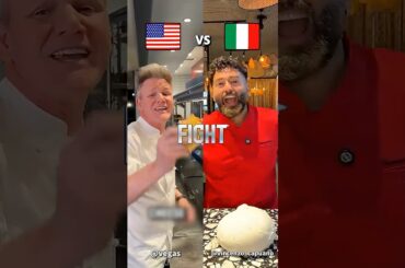 アメリカVSイタリアのBBQ