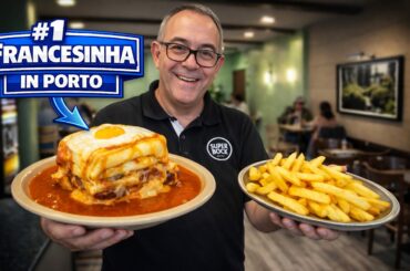 PORTO FOOD 🇵🇹 – #1 Francesinha & MUST-TRY Portuguese Dishes