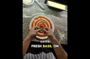 Making of Margherita Pizza 🍕