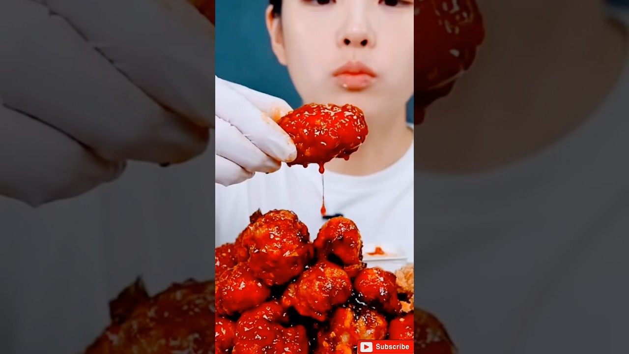 EXTREME CRISPY Korean Fried Chicken ๐ฅ | ASMR Mukbang Eating Show#asmr #asmrcommunity #food EXTREME CRISPY Korean Fried Chicken ๐ฅ | ASMR Mukbang Eating Show#asmr #asmrcommunity #food