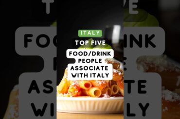 What food or drink reminds you of Italy? #italy #travel #fooditaly #travelbucketlist