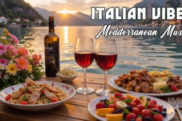 The Best 🇮🇹 Italian Music 🎶 Italian Guitar Chill 🎶 Scenic Amalfi Coast & Lake Como 4K Views