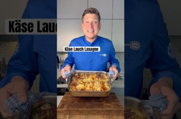 Käse Lauch Lasagne #käselauch #lasagne #rezept