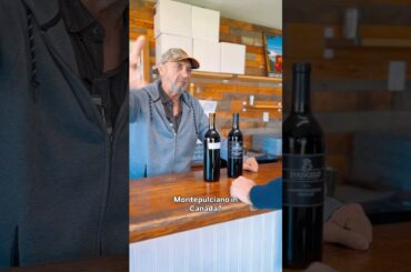 You'll never guess where we found this Montepulciano! #wine #canada #winecollection #tastingwine