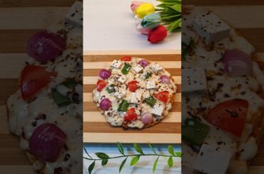 Roti Pizza Recipe 🍕 #viralvideo #pizza #shortvideo #youtubeshorts