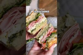 Italian Focaccia ￼Sandwich